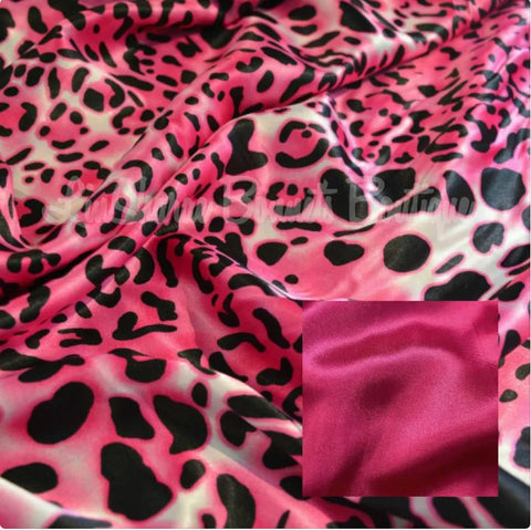 Leopard Satin Bonnet | Baby Bonnet