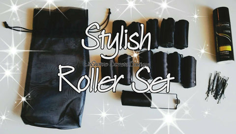 Satin Covered Rollers - LinSharae Bonnets Boutique