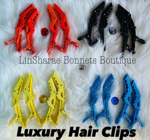 Hair Styling Clips | Duck Clips | Allligator Clips | Hair Pins | Hair Clips - LinSharae Bonnets Boutique