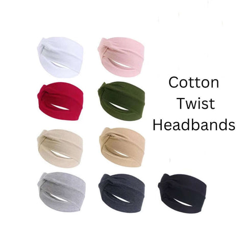 Cotton Headbands | Headbands | Head Wrap | Satin Turban Style | Fashion headbands | Women’s headbands | hair styling accessories