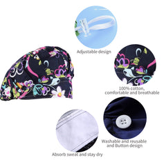 Satin Lined Scrub Hat - LinSharae Bonnets Boutique