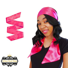 Satin Edge Scarf | Headband | Satin Scarf |  Satin Headwrap | Satin Wig Headband | Edge protector Scarfs | Laying Down Edges Scarf