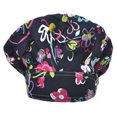 Satin Lined Scrub Cap | Bouffant Scrub Cap | Surgical Scrub Cap | Scrub Cap | Unisex Scrub Cap | Scrub Cap with Buttons | Satin Lined Cap