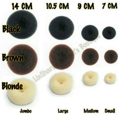 Satin Bun Set | Satin Donut | Satin Bun | Bun Maker | Satin donut bun maker | Ballerina Bun | Style Bun | Military Bun | French Bun | Easy