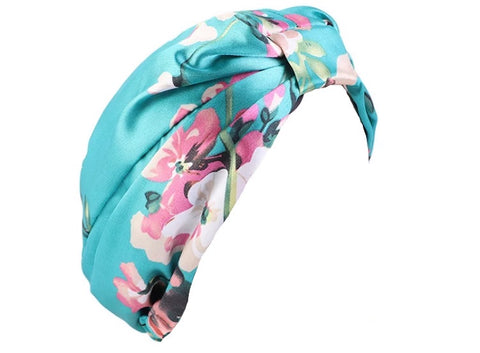 Luxury Adult Satin Turban | Adult Turban | Satin Lined Turban | Turban With Satin | Turban Hat | Stylish Turban | Day Bonnet | Baby Bonnet - LinSharae Bonnets Boutique