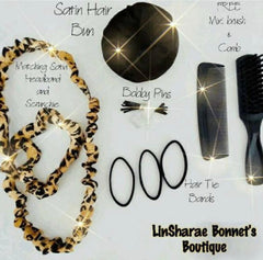 Satin Bun Set | Satin Donut | Satin Bun | Bun Maker | Satin donut bun maker | Ballerina Bun | Style Bun | Military Bun | French Bun | Easy