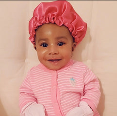 Personalized Satin Bonnet | Adult | Satin Baby Bonnet | Satin Bonnet | Baby Bonnet | Satin Bonnets | Silky Satin Baby Bonnet | Customize Bonnet | - LinSharae Bonnets Boutique