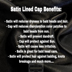 Satin Lined Baseball Cap | Baseball Cap | Satin Hat | Men's Athletic Baseball Fitted Cap | Adjustable Hat | Dad Hat | Sun | Snap Back Hat