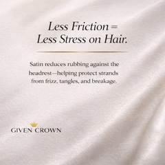 Office Satin Car Head Rest Cover