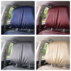 Satin Car Head Rest Cover