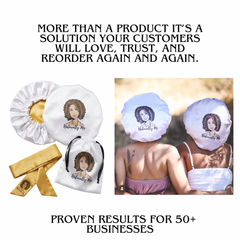 BULK Bonnets | BULK ORDER | Wholesale | Create A Custom Bonnet | Bulk Bonnets| Satin Bonnet | Satin Bags