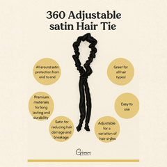 Adjustable Satin Scrunchie