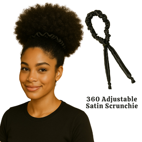 Adjustable Satin Scrunchie