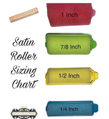 Satin Covered Rollers