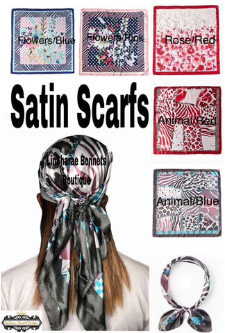 Satin Head Scarf - LinSharae Bonnets Boutique