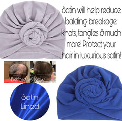 Baby Turban | Toddler Turban | Adult Turban | Satin Lined Turban | Turban With Satin | Day Hat With Turban | Satin Baby Bonnet | Baby Bonnet - LinSharae Bonnets Boutique