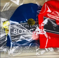 Satin Lined Boy Cap | Satin Lined Beanie | Satin Lined Boy Beanie Cap | Satin Day Cap | Satin Sleep Cap | Custom Boy Hats | Boy Beanies Hat - LinSharae Bonnets Boutique
