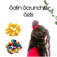 Satin Scrunchies Sets