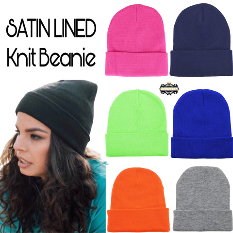 Women’s Satin Lined Caps | Women’s Bonnets | Women’s Satin Bonnets | Women’s Satin Lined Caps | Satin Lined Caps | Satin Lined Beanies |